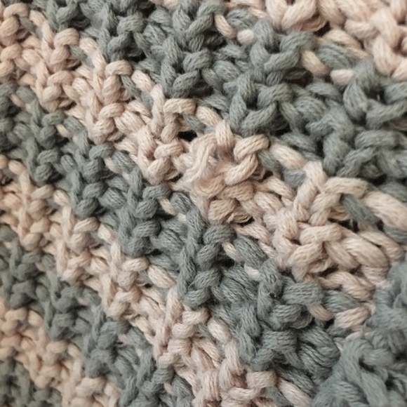 Free People Pink and Grey Chunk Sweater - Picture 5 of 6